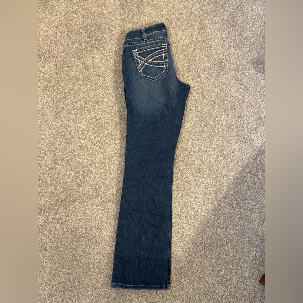 Ariat Women's Dark Blue Boot Cut Jeans